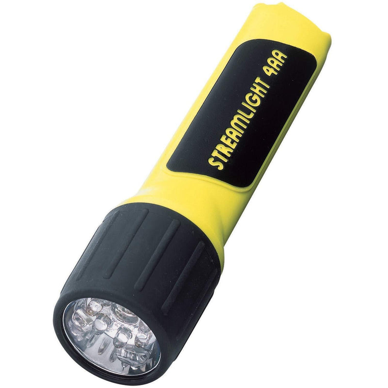 Streamlight 68201 4AA ProPolymer LED Flashlight with White LEDs, Yellow - 67 Lumens Box Packaging 4xAA Battery - NewNest Australia