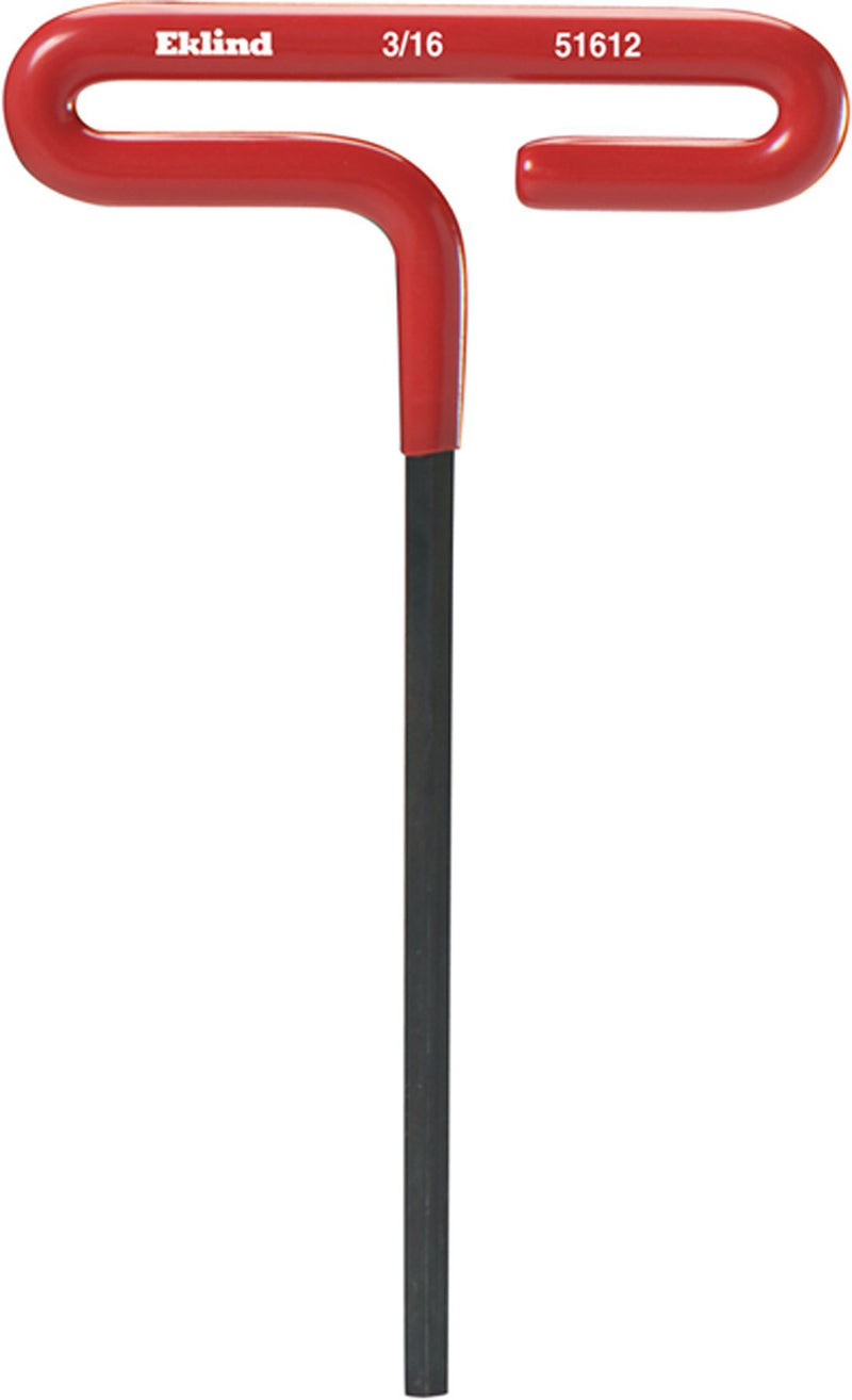 EKLIND 51612 3/16 Inch Cushion Grip Hex T-Handle T-Key allen wrench 3/16" - NewNest Australia