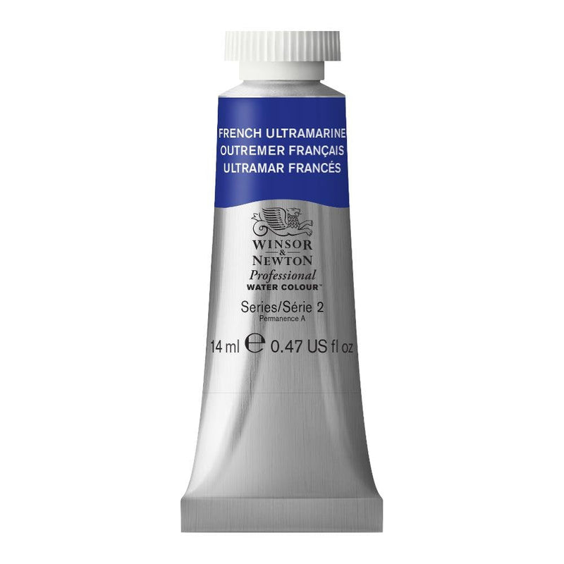Winsor & Newton Professional Water Colour Paint, 14ml tube, French Ultramarine 14 ml Tube - NewNest Australia
