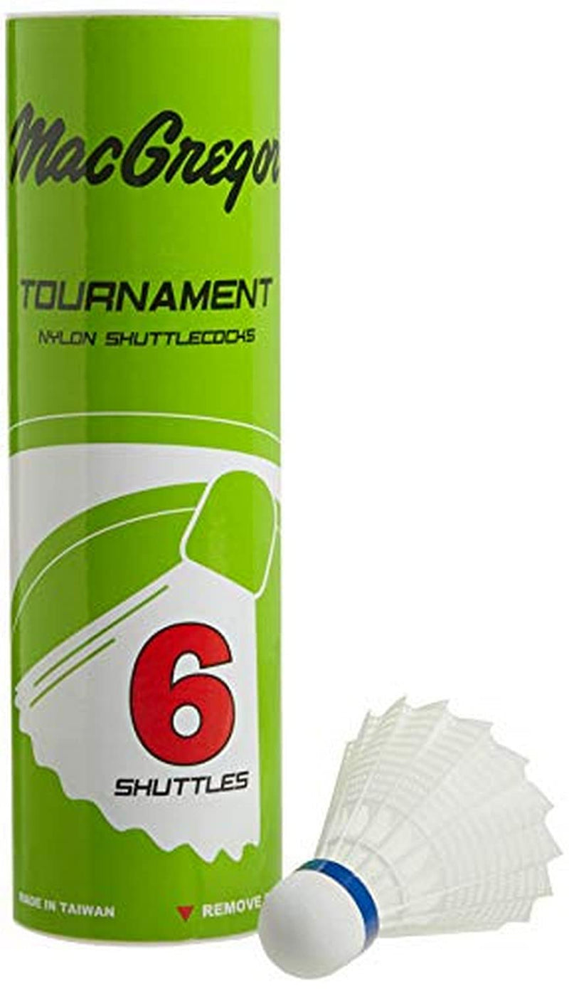 MacGregor Mac Nylon Badminton Birdie 6/Tube - NewNest Australia