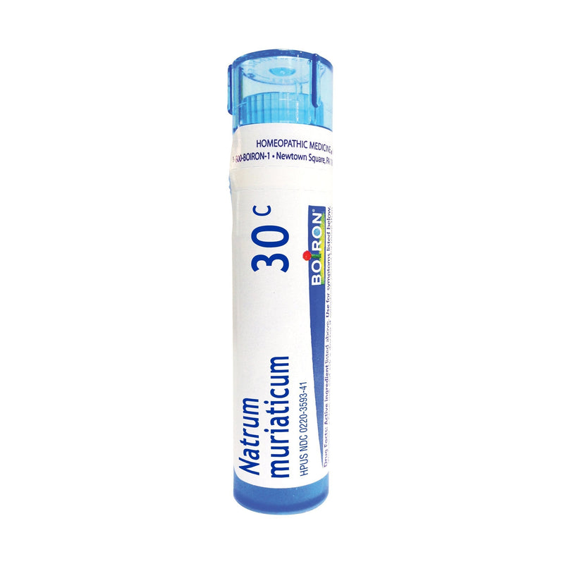 Boiron Natrum Muriaticum 30C, 80 Pellets, Homeopathic Medicine for Runny Nose - NewNest Australia