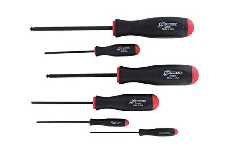 Bondhus 10686 1.5-5mm Balldriver Screwdrivers, 6 Piece Set One Size - NewNest Australia