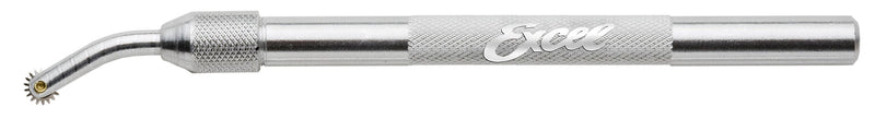 Excel Blades 30606 Pounce Wheel, Stainless Steel Small Fabric Tracing Wheel, Embossing Tool and Perforator, ¼ Inch, Great for Tracing, Dotting, Dashing 1/4 Inch - NewNest Australia