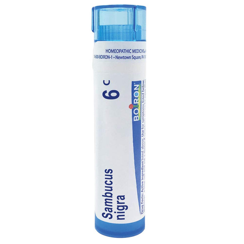 Boiron Sambucus Nigra 6C Homeopathic Medicine for Hoarseness with Painful Cough & Nasal Congestion - 80 Pellets - NewNest Australia