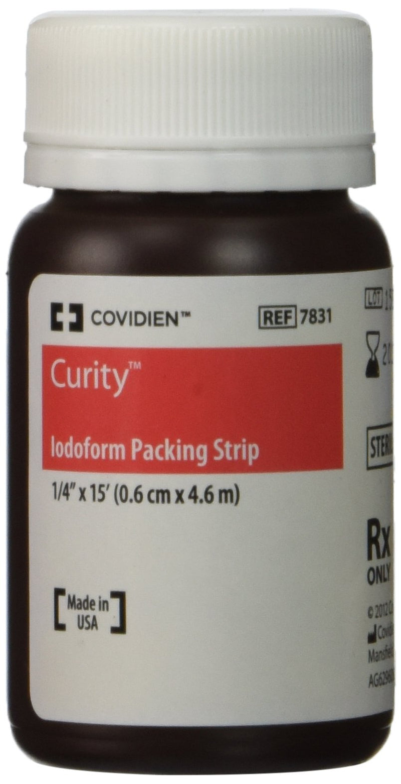 CURITY Iodoform Packing Strip - 1/4 x 5 Yds - Iodoform - Bottle - NewNest Australia