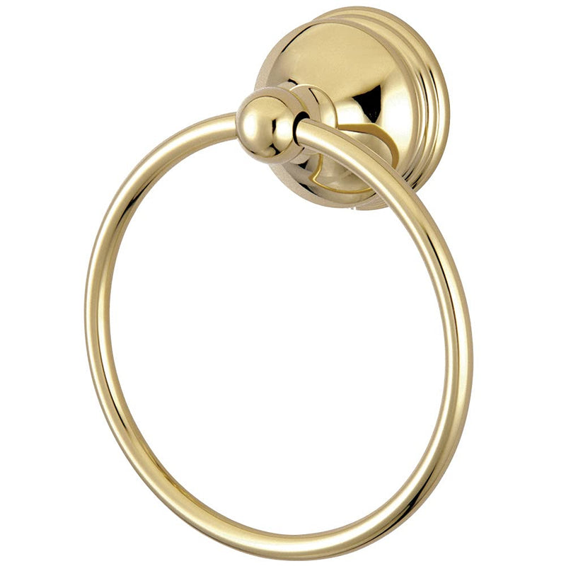 Kingston Brass BA1164PB Vintage 6-Inch Towel Ring, Polished Brass - NewNest Australia