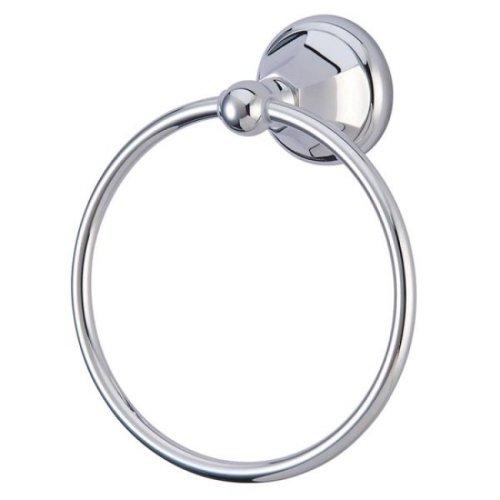 Kingston Brass BA4814C Metropolitan Towel Ring, Polished Chrome,6 Inch - NewNest Australia