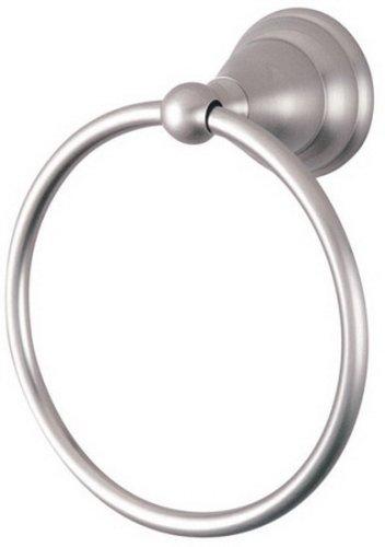 Kingston Brass BA5564SN Royale 6-Inch Towel Ring, Satin Nickel Brushed Nickel - NewNest Australia