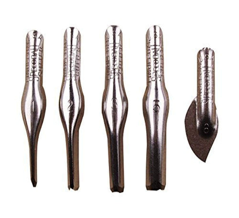 Speedball Linoleum Cutter Assortment, 5 Assorted Cutters - NewNest Australia