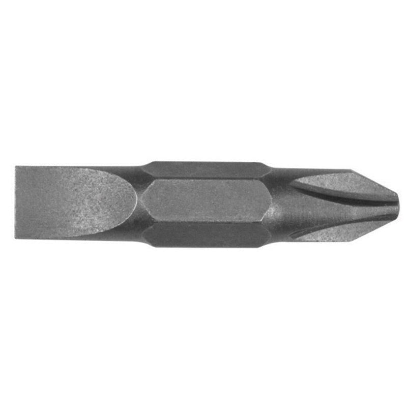 Klein Tools 32483 Bit for 11-in-1 and 10-in-1 Klein Screwdriver Nut Driver, #2 Phillips, 1/4-Inch Slotted #2 Phillips, 1/4" Slotted - NewNest Australia