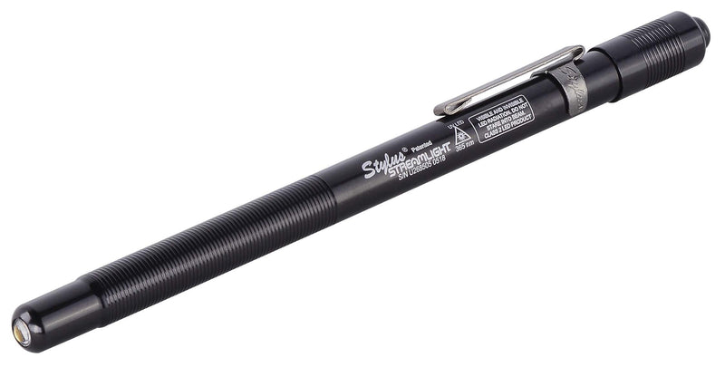 Streamlight 65069 Stylus 3-AAAA LED Pen Light, Black with UV LED, 6-1/4-Inch - NewNest Australia