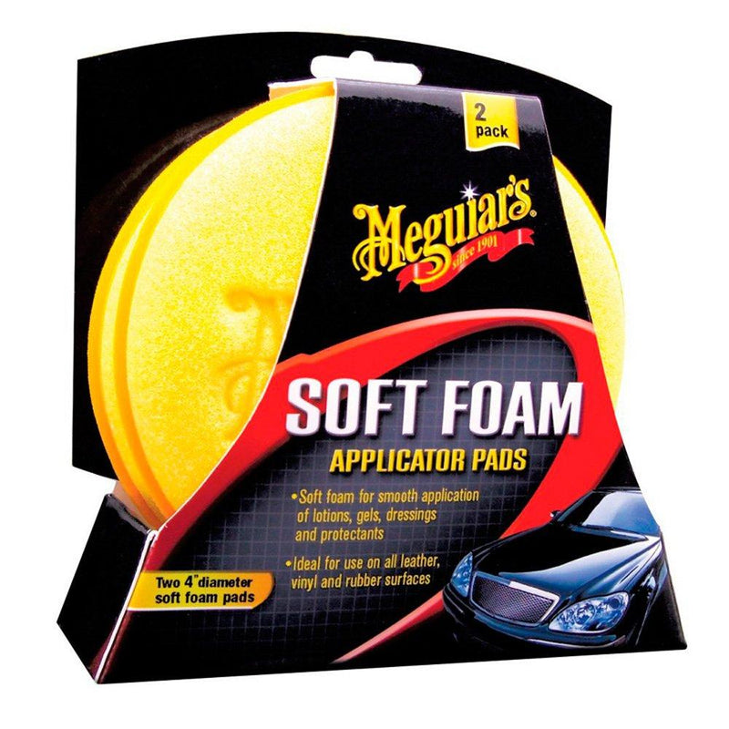 Meguiar's X3070 Soft Foam 4" Applicator Pads - (Pack of 2) - NewNest Australia