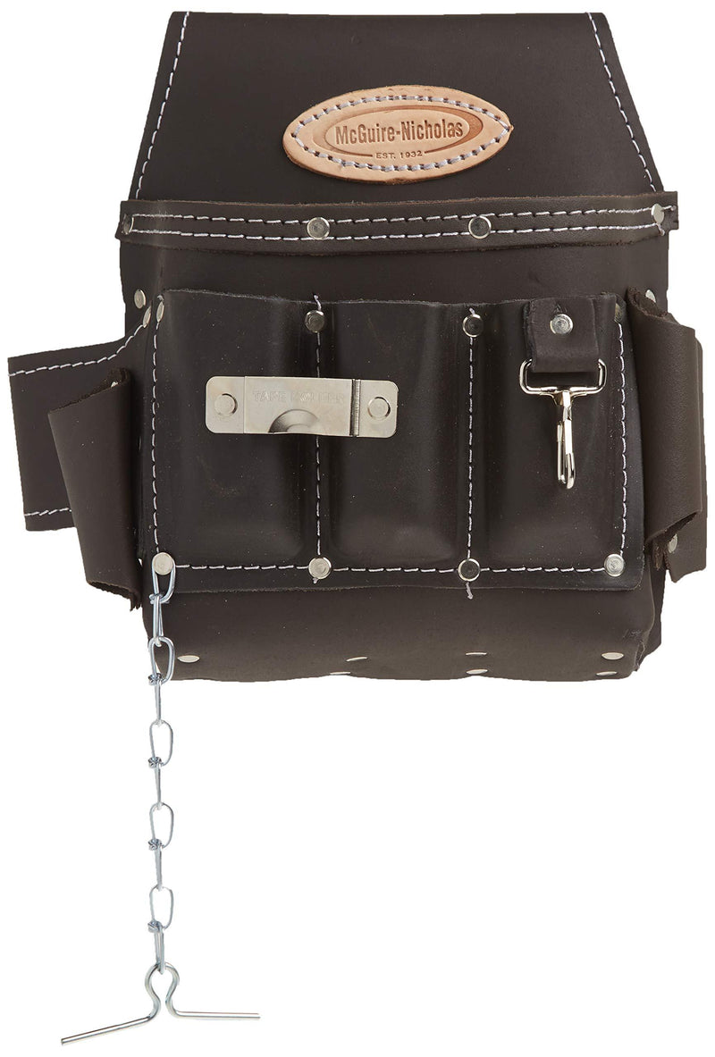 McGuire-Nicholas 526-CC Brown Professional Electrician'S Pouch, oil tanned leather - NewNest Australia