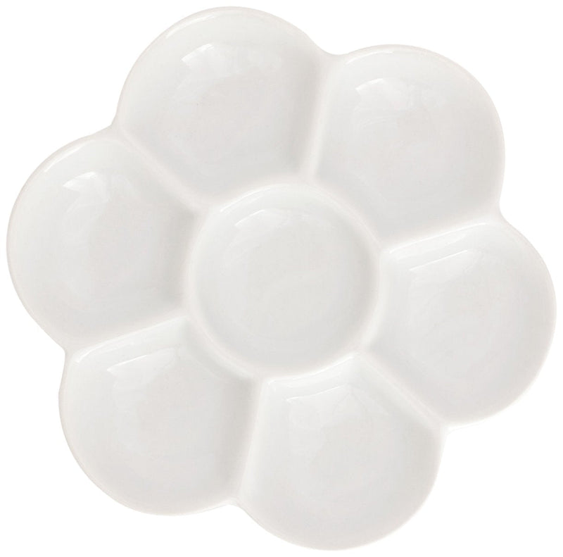 Jack Richeson Porcelain Palette 7 Well Flower Mixing - NewNest Australia