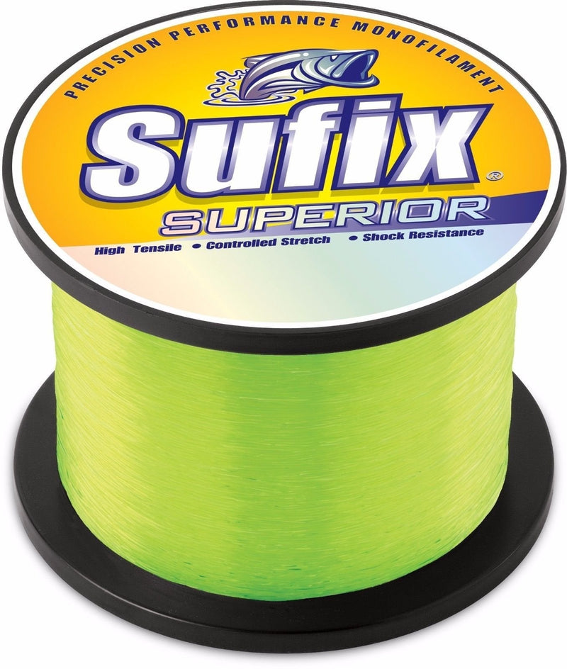 Sufix Superior 1/4-Pound Spool Size Fishing Line (Yellow, 12-Pound) - NewNest Australia
