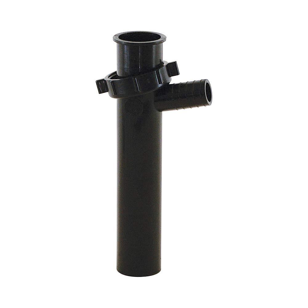 Eastman 35328 Flanged Direct Connection, 2 inch x 8 inch 1-1/2 inch branch tailpiece plastic poly tubular, 1.5 x 1.5 x 8, Black 1.5 x 1.5 x 8" - NewNest Australia