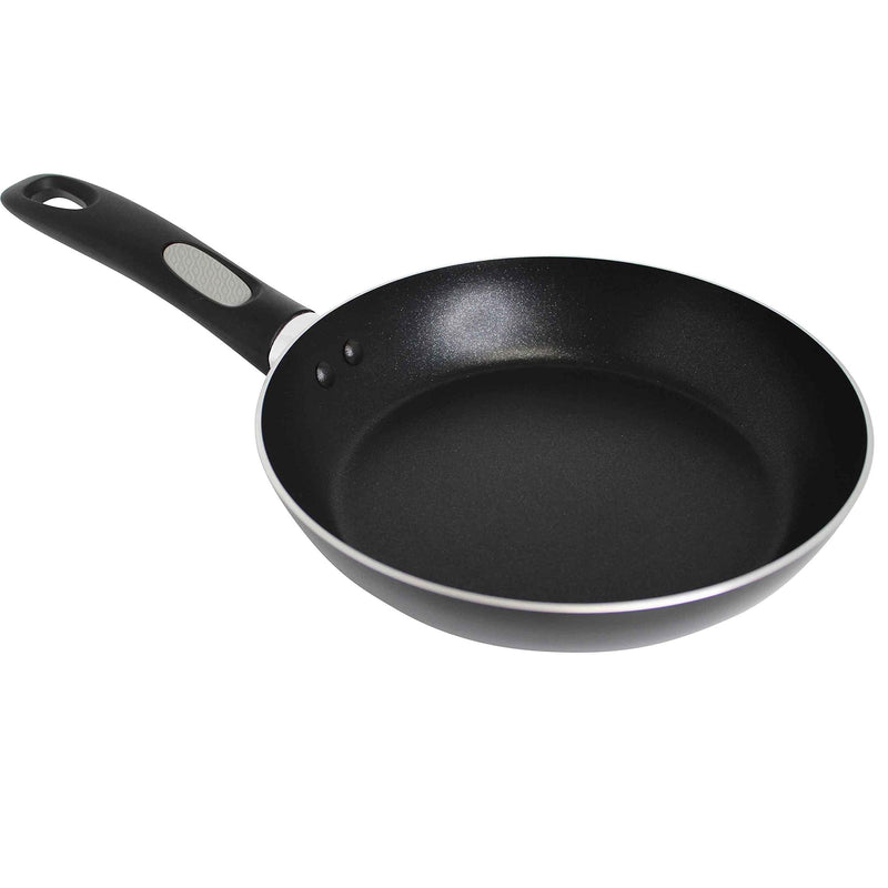 Mirro A79702 Get A Grip Aluminum Nonstick Fry Pan Cookware, 8-Inch, Black - - NewNest Australia