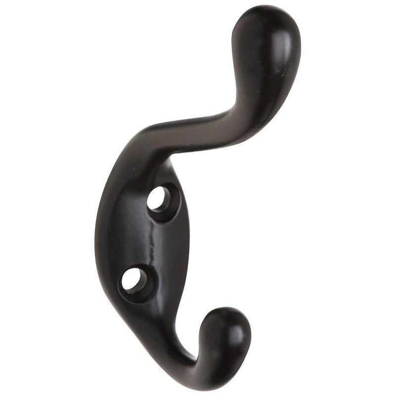 NewNest Australia - National Hardware N330-886 V166 Heavy Duty Coat and Hat Hook in Oil Rubbed Bronze Oil-Rubbed Bronze 