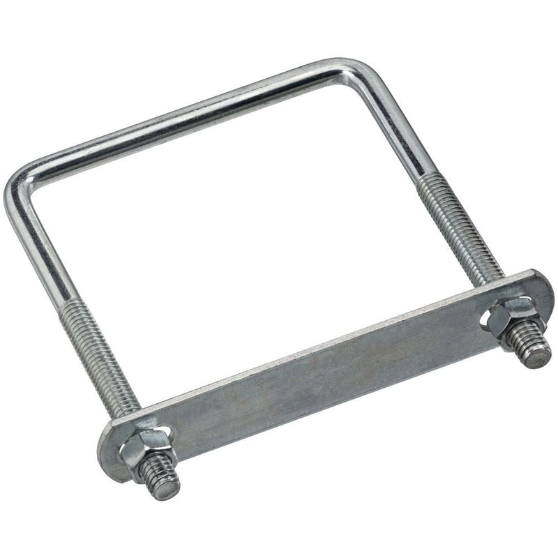 National Manufacturing 222398 8418-345 Us2c 3/8x4x5" Steel Sq "U" Bolts W/Nuts Assem Zinc (13-4280) - NewNest Australia