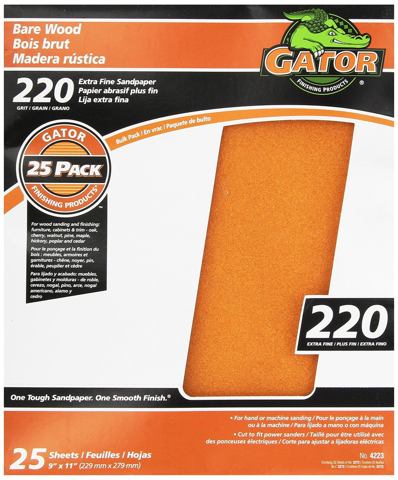 ALI INDUSTRIES 4223 Sandpaper-Sheets, 9" x 11" 9" x 11" - NewNest Australia