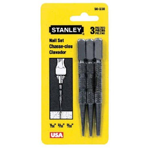 STANLEY Nail Setter, Steel, 3-Piece (58-230) - NewNest Australia