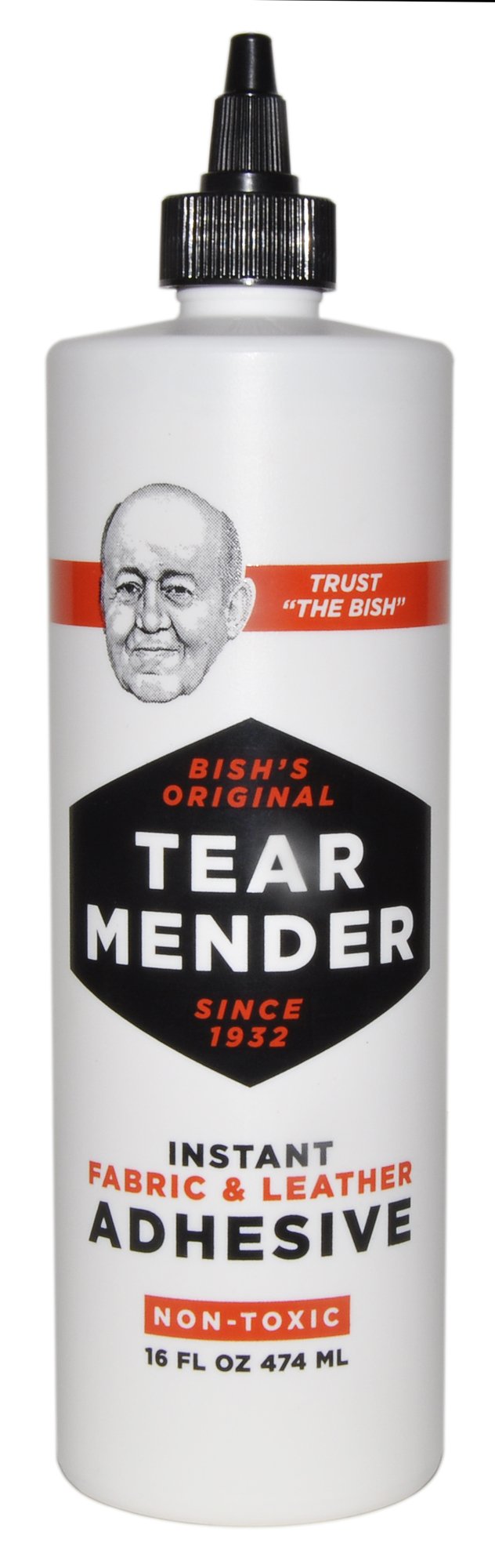 Tear Mender Instant Fabric And Leather Adhesive, 16 Oz Bottle, Tg-16 Multicolor - NewNest Australia