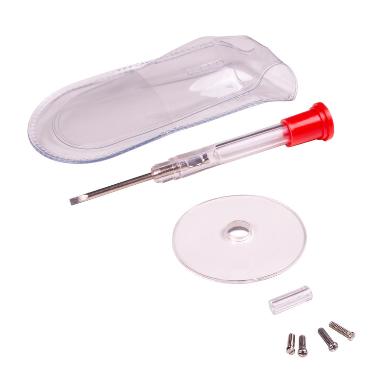 Apex Glasses Repair Kit - Eyeglass Repair Kit with Small Screwdriver ,Eyeglass Screws, Magnifying Glass, Screw Guide, & Storage Pouch - Universal Eyeglass Repair Kit for Reading Glasses, & Sunglasses - NewNest Australia