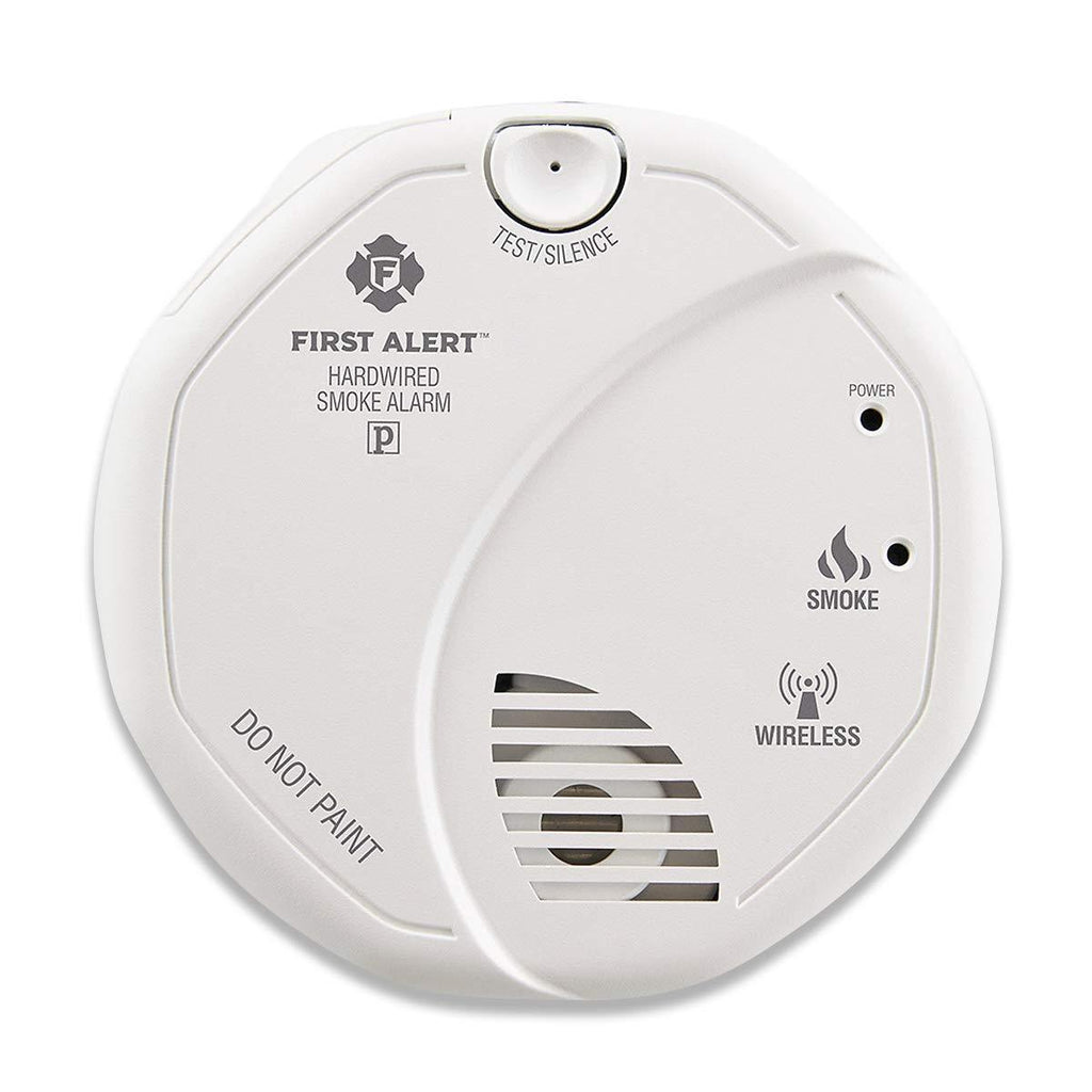 FIRST ALERT Hardwired Wireless Smoke Alarm with Photoelectric Sensor and Battery Backup, SA521CN-3ST - NewNest Australia