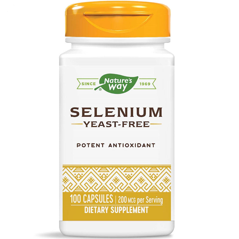Nature's Way Selenium 200 mcg, L-Selenomethionine, Antioxidant, 100 Capsules (Packaging May Vary) - NewNest Australia