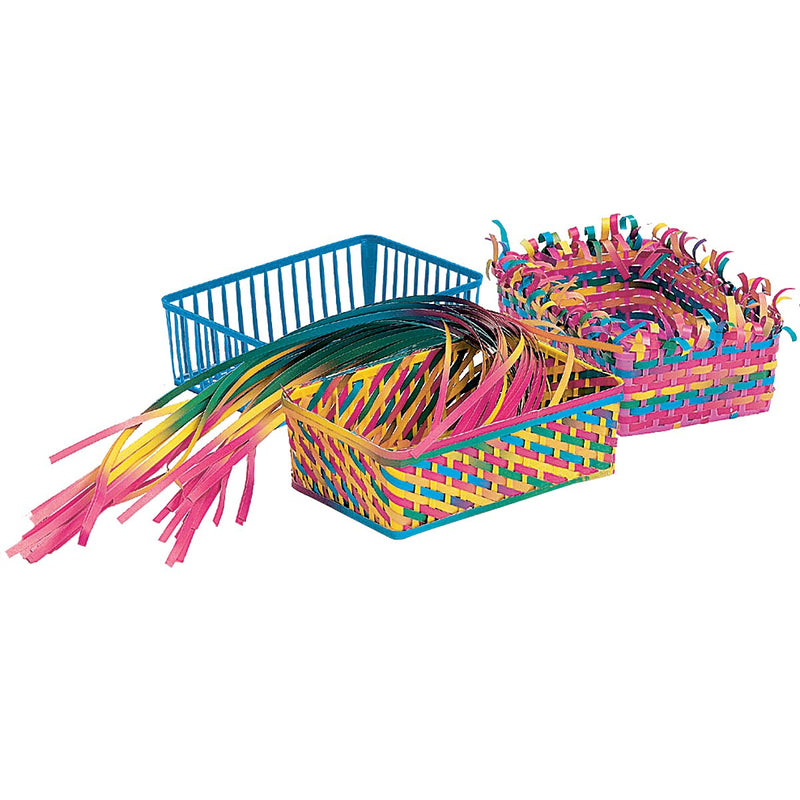 Roylco R16003 Weaving Baskets, 2.5" Height, 4.5" Width, 6.5" Length (Pack of 12) - NewNest Australia