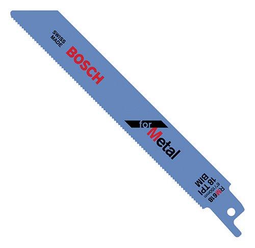 Bosch RM618 6-Inch 18T Metal Cutting reciprocating Saw Blades - 5 Pack - NewNest Australia