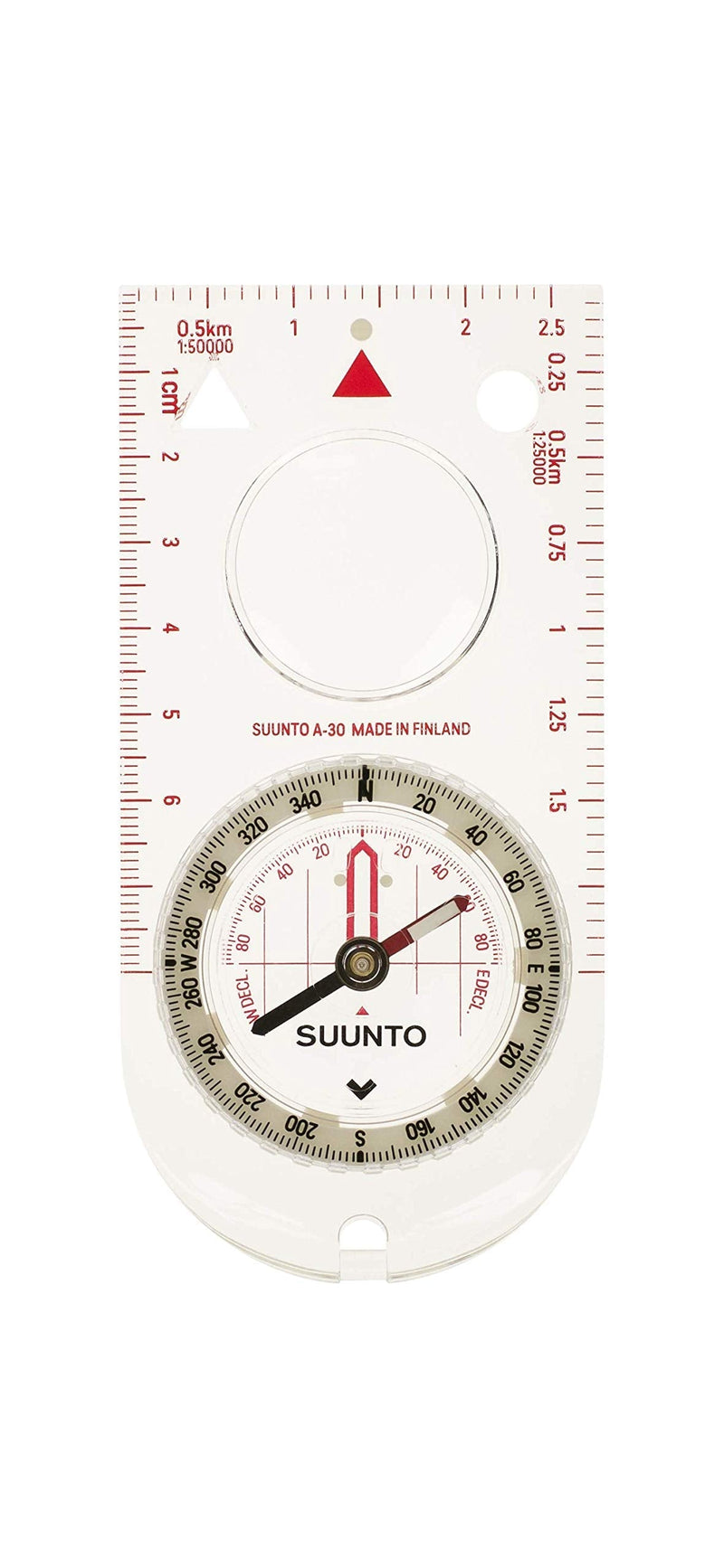 SUUNTO A-30 Compass: Compact, hiking compass with luminous markings in low light Northern Hemisphere USGS UTM - NewNest Australia