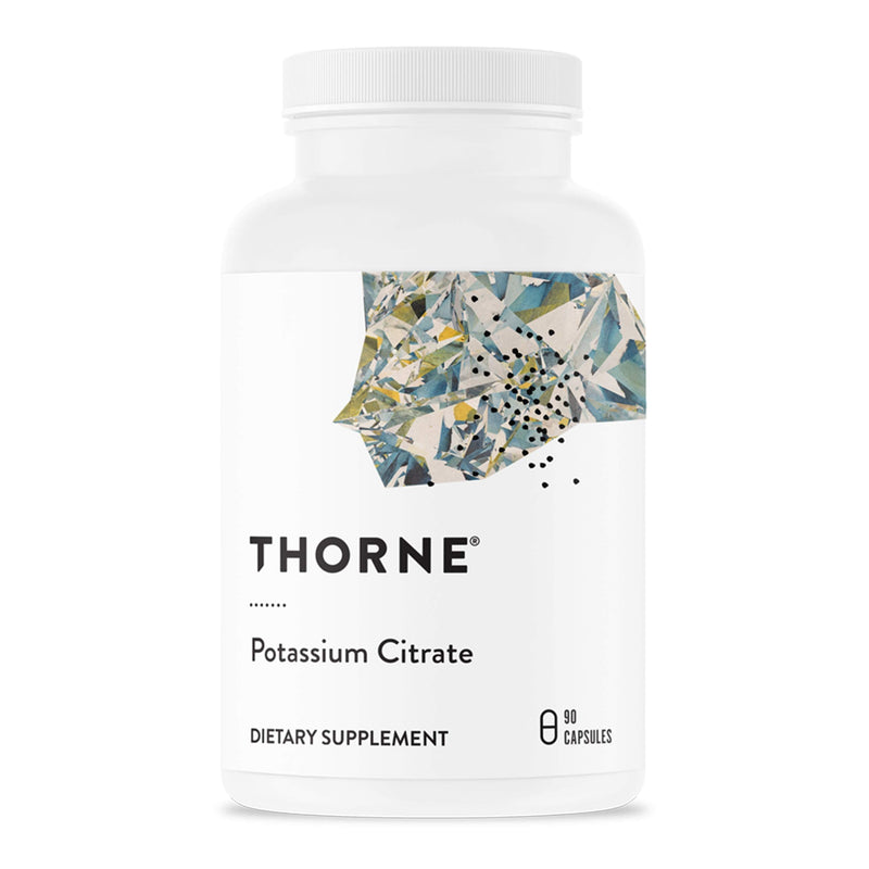 Thorne Research - Potassium Citrate - Highly-Absorbable Potassium Supplement for Kidney, Heart, and Skeletal Support - 90 Capsules - NewNest Australia