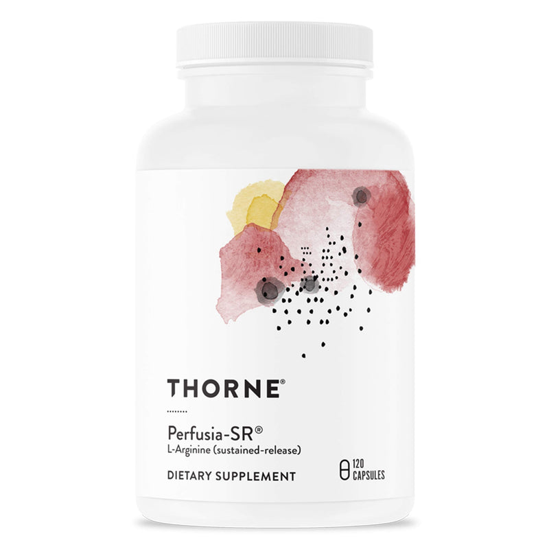 Thorne Research - Perfusia-SR - Sustained-Release L-Arginine to Support Heart Health, Nitric Oxide Production, and Optimal Blood Flow - 120 Capsules - NewNest Australia