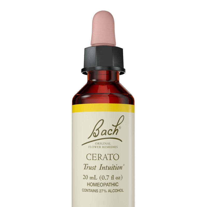 Bach Original Flower Remedies, Cerato for Trusting Intuition, Natural Homeopathic Flower Essence, Holistic Wellness and Stress Relief, Vegan, 20mL Dropper - NewNest Australia