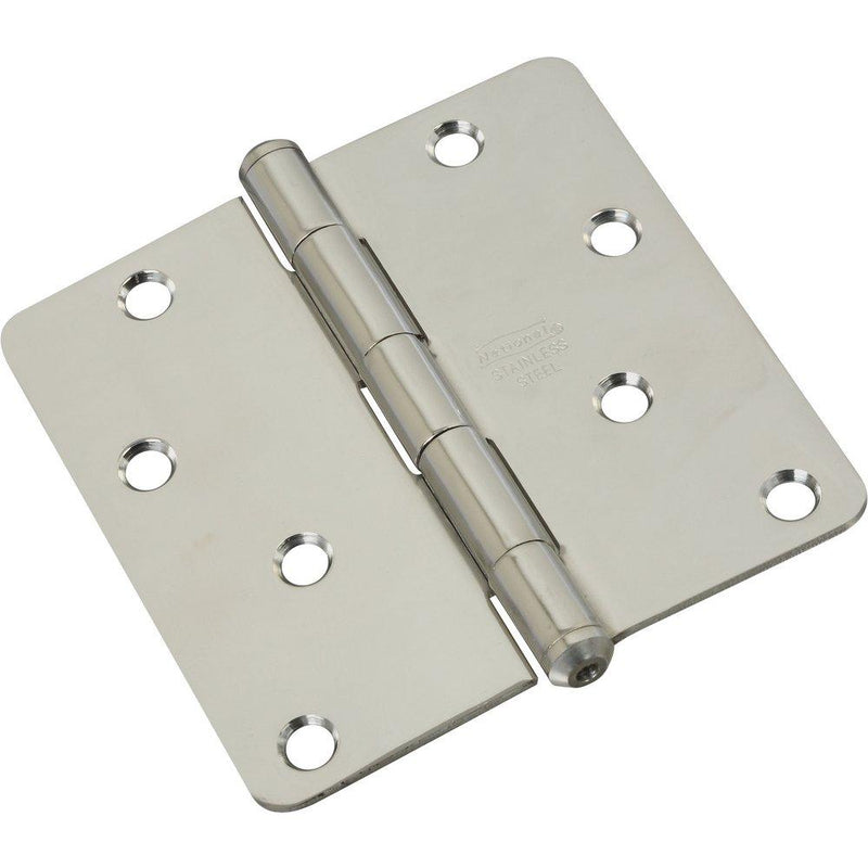 National Hardware N225-953 514RC Door Hinges - Stainless Steel in Stainless Steel, 4" - NewNest Australia