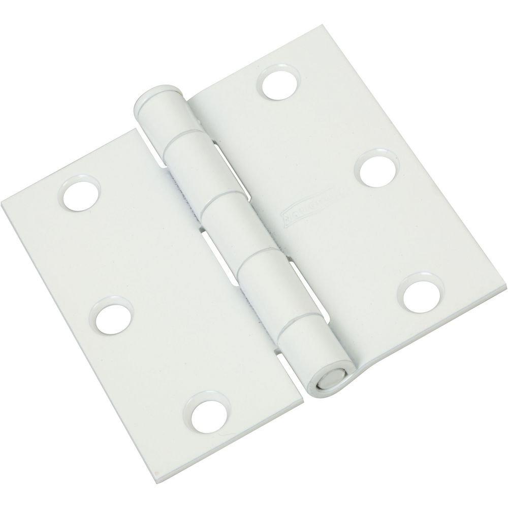 National Hardware N275-982 V512 Door Hinge in White - NewNest Australia