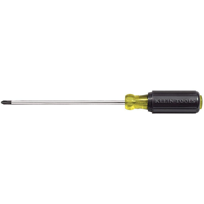 Klein Tools 603-10 Screwdriver Phillips #2, Non Magnetic Screwdriver with 10-Inch Round Shank, Cushion Grip - NewNest Australia