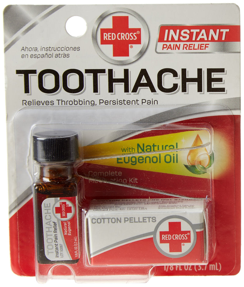 Red Cross Toothache Medication Drops 2 Piece Set - NewNest Australia