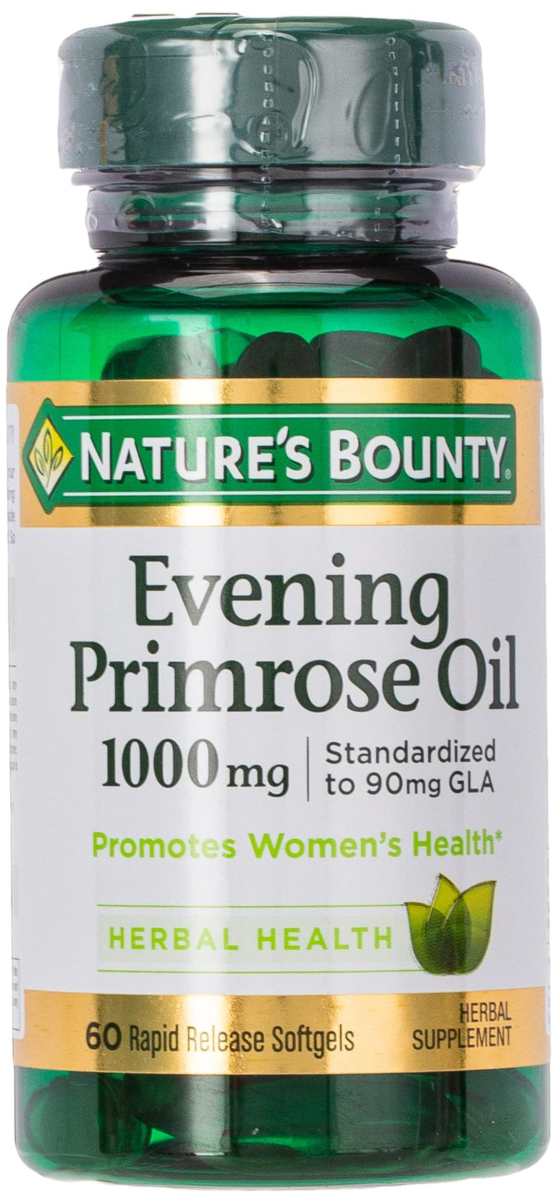 Nature's Bounty Primrose Oil Pills, 1000mg 60Ct - NewNest Australia
