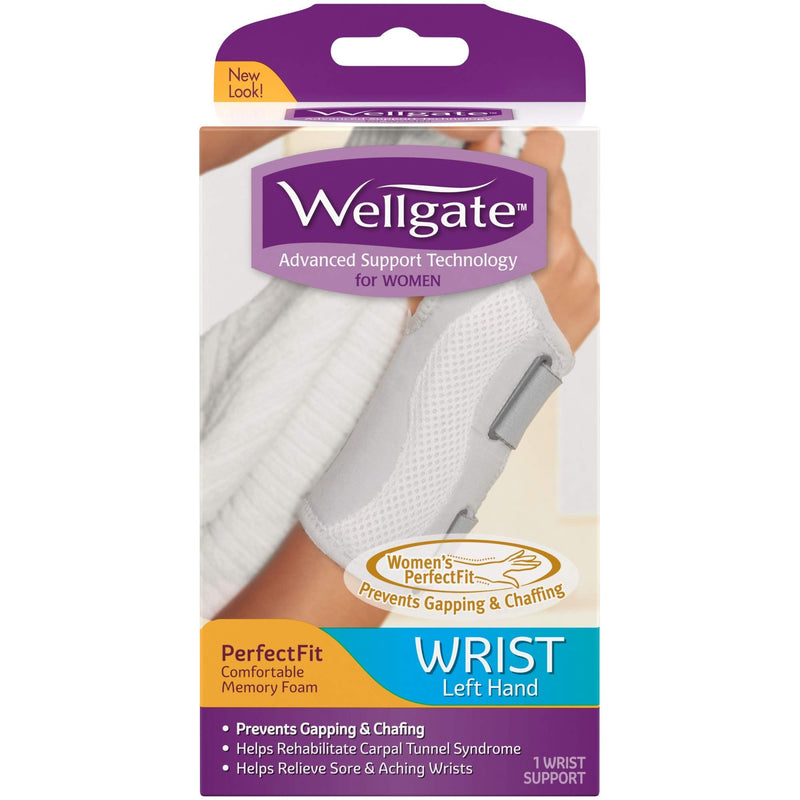 Wellgate for Women, PerfectFit Wrist Brace for Wrist Support - Left - NewNest Australia