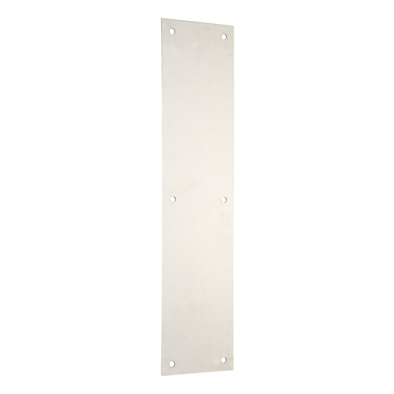 Tell Manufacturing DT100072 Push Plate, Satin Stainless Steel, 3.5" x 15" - NewNest Australia
