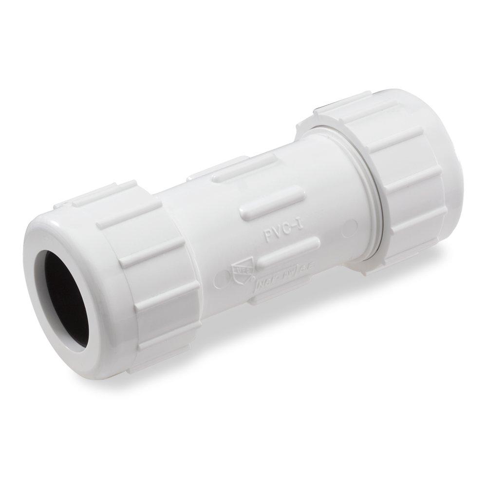 King Brothers Inc. CPC-0750 3/4-Inch Compression PVC Compression Coupling, Gray - NewNest Australia