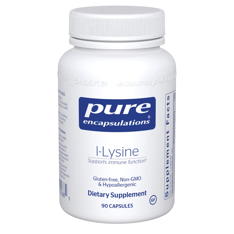 Pure Encapsulations L-Lysine | Amino Acid Supplement for Immune Support and Gum Health* | 90 Capsules - NewNest Australia