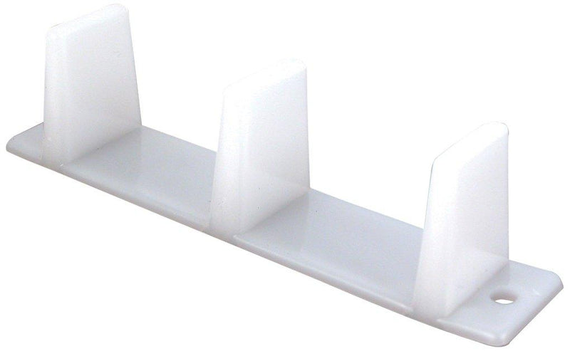 PRIME-LINE Products N 6563 Prime Line Universal Door Guide, 4-3/16 In L X 1 In W, Plastic, 4-3/16", White 4-3/16" - NewNest Australia