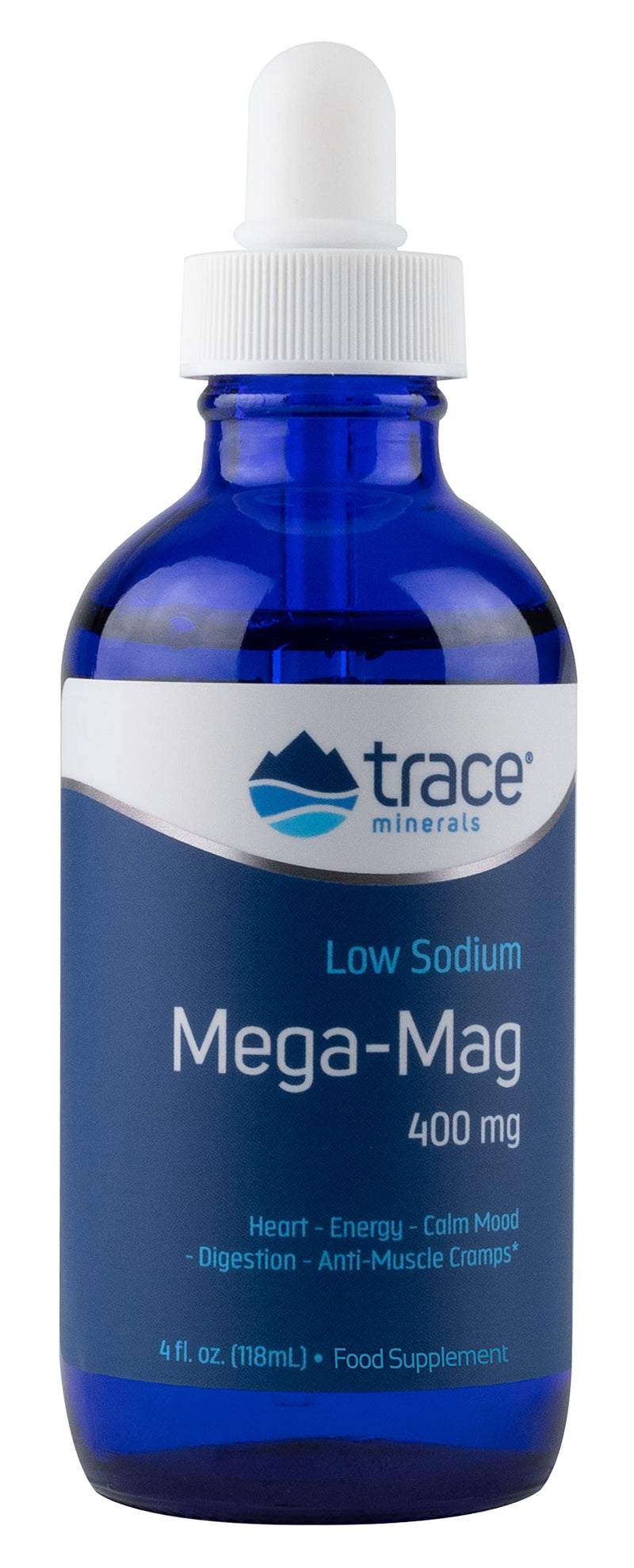 Trace Minerals Liquid Mega-Mag, 400 mg, 4 Ounce 4 Fl Oz (Pack of 1) - NewNest Australia