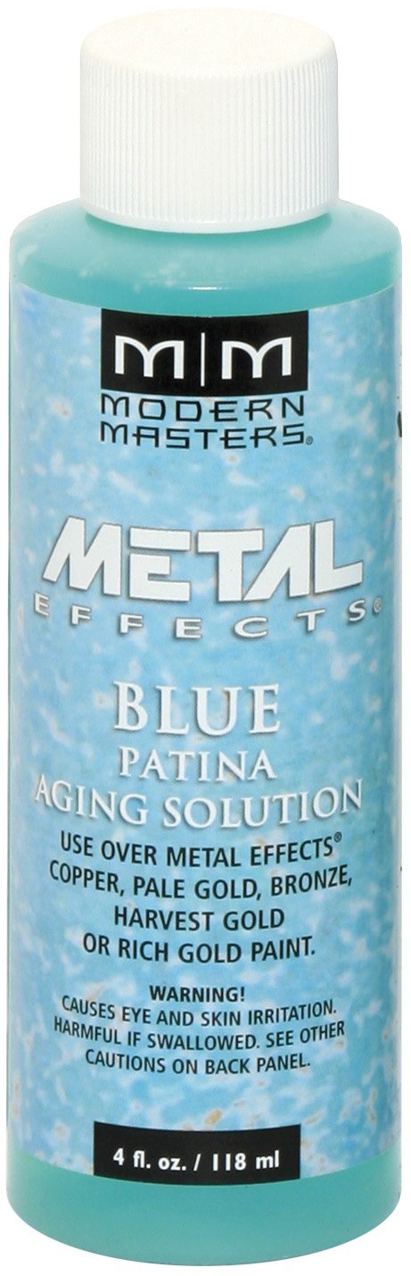 Modern Masters PA902-04 Aging Solution Blue Patina, 4-Ounce 4 oz - NewNest Australia