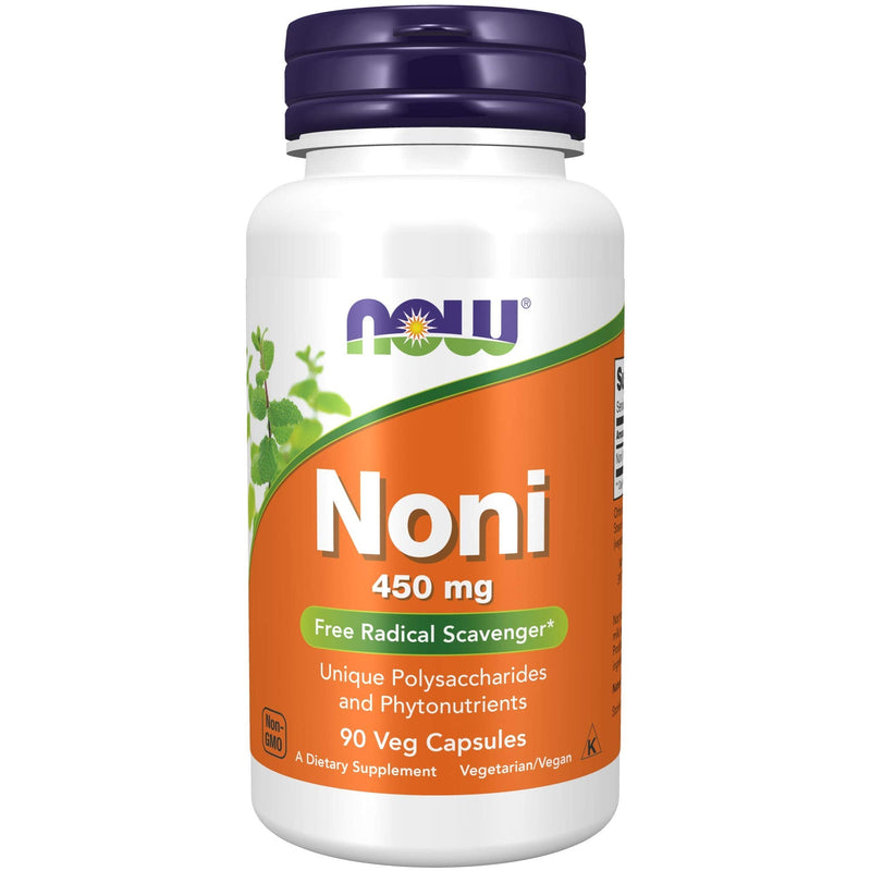 NOW Supplements, Noni (Morinda citrifolia) 450 mg, Free Radical Scavenger*, 90 Veg Capsules - NewNest Australia