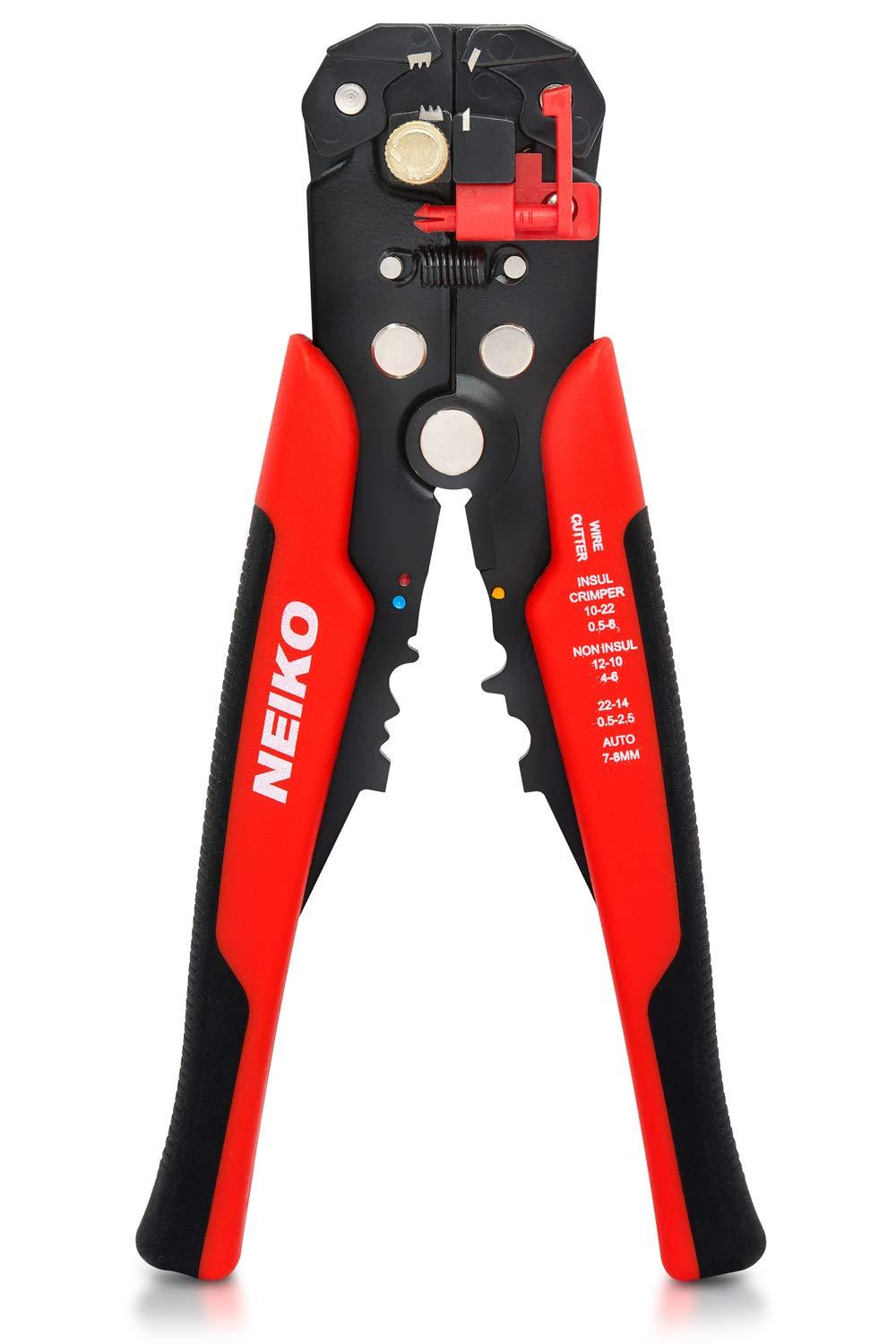 Neiko 01924A 3-in-1 Automatic Wire Stripper, Cutter and Crimping Tool, Self-Adjusting - NewNest Australia