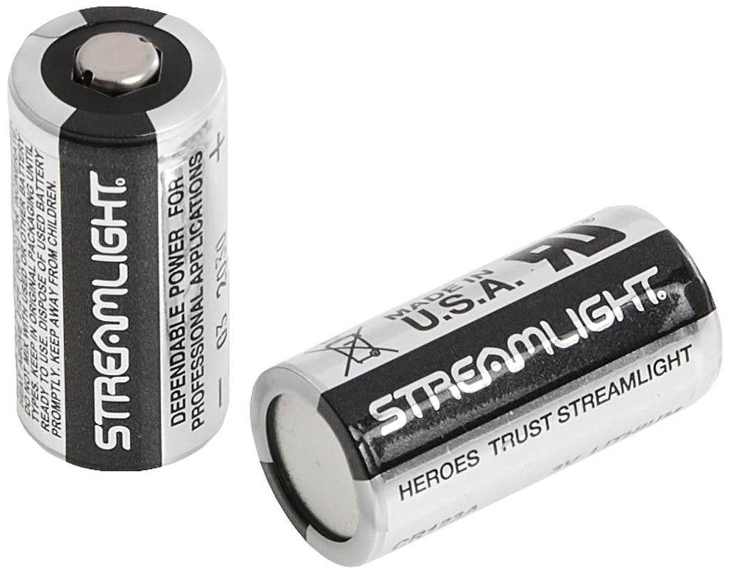 Streamlight 85175 CR123A Lithium Batteries, 2-Pack - NewNest Australia